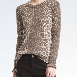 BR Leopard Sweater